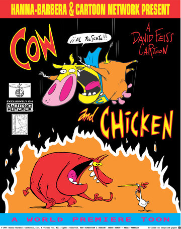 Коровка и Петушок || Cow and Chicken (1997)