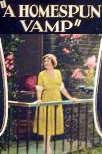 A Homespun Vamp (1922)