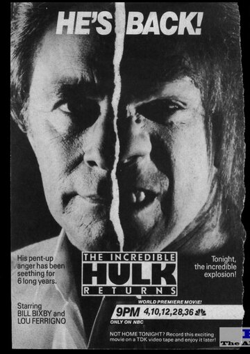 Невероятный Халк: Возвращение || The Incredible Hulk Returns (1988)