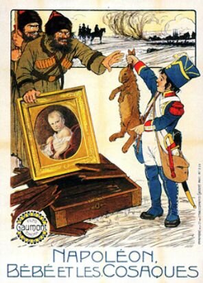 Napoléon, Bébé et les Cosaques (1912)