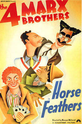 Лошадиные перья || Horse Feathers (1932)