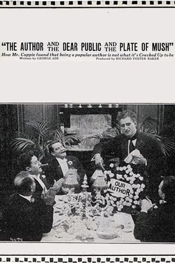 The Fable of the Author and the Dear Public and the Plate of Mush (1914)