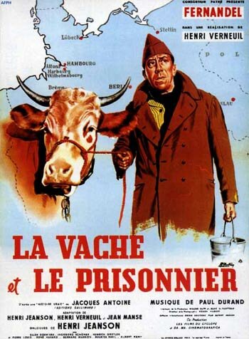 Корова и солдат || La vache et le prisonnier (1959)