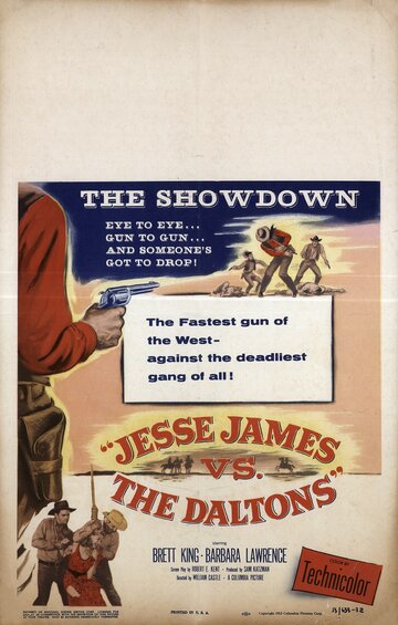 Джесси Джеймс против Далтонов || Jesse James vs. the Daltons (1954)