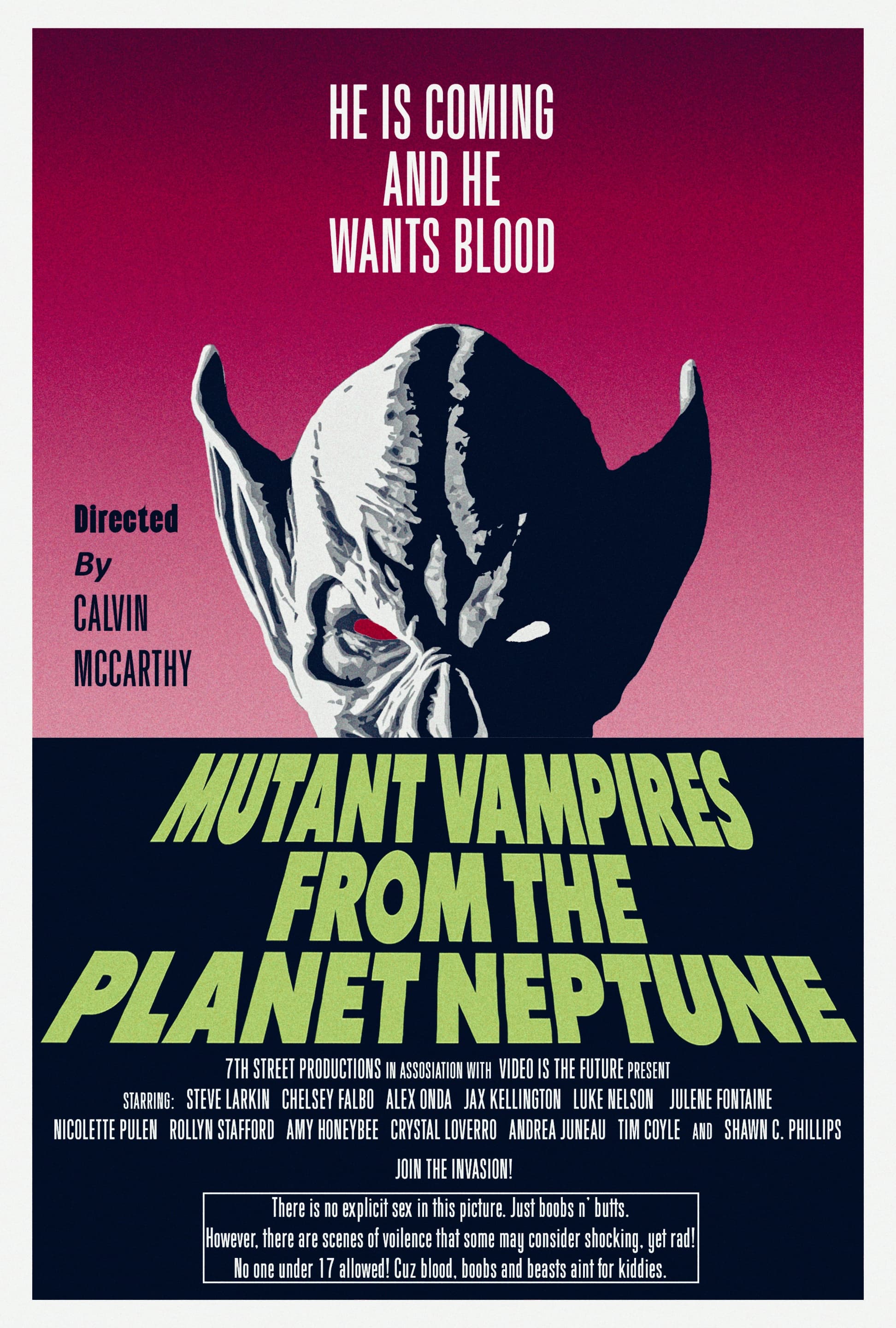 Вампиры-мутанты с планеты Нептун || Mutant Vampires from the Planet Neptune (2021)