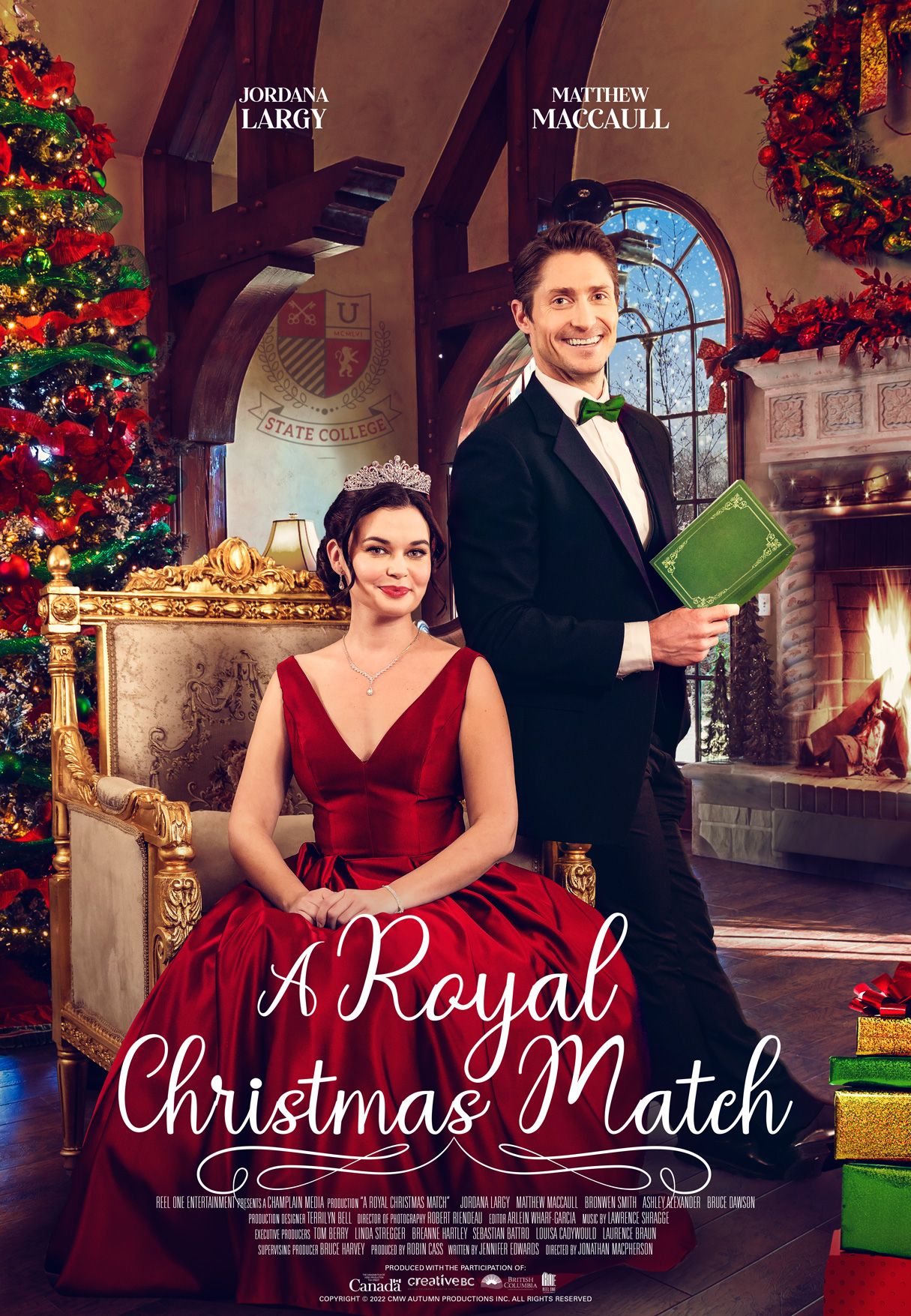 Королевская пара на Рождество || A Royal Christmas Match (2022)
