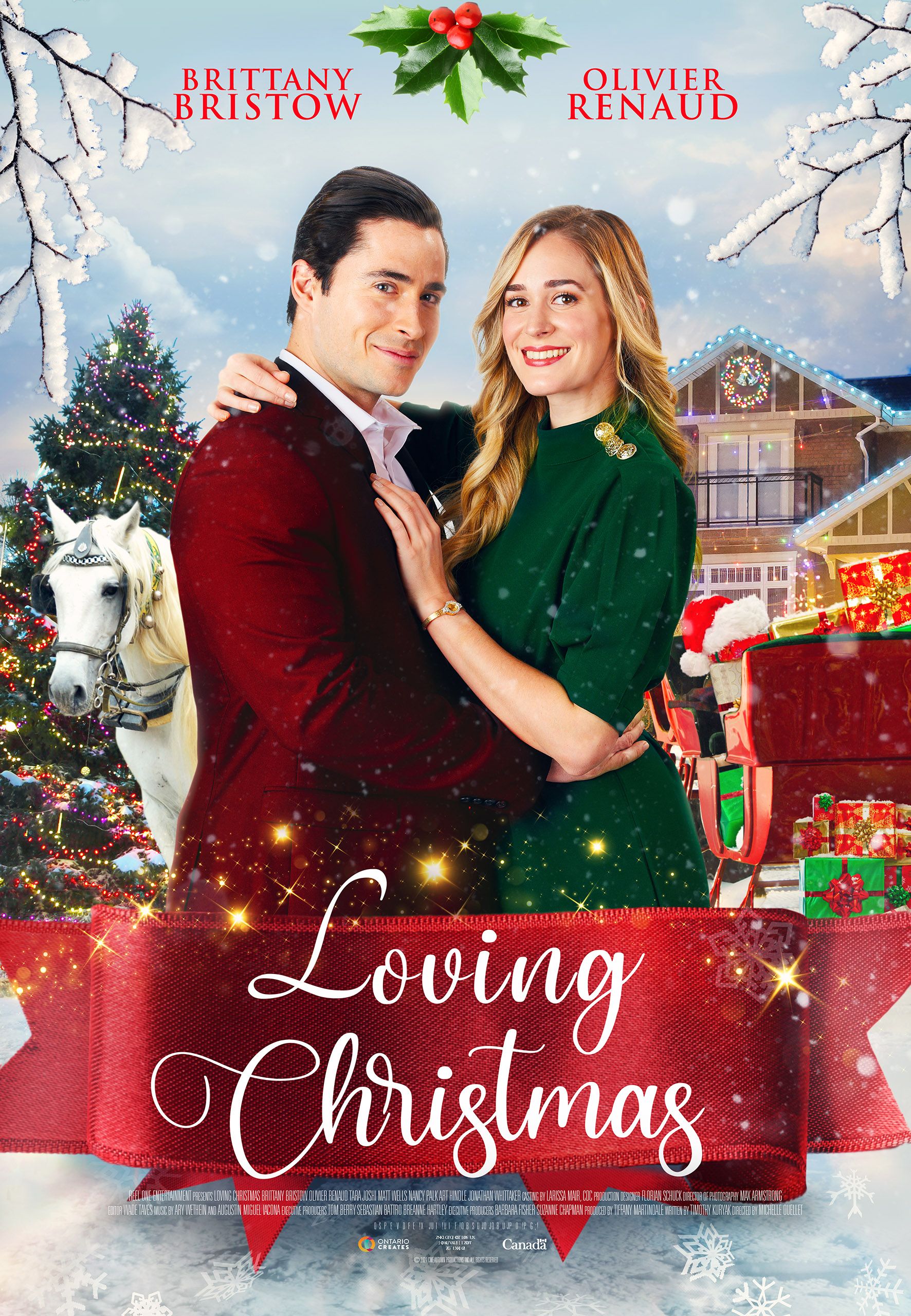 Влюблённые в Рождество || Loving Christmas (2021)