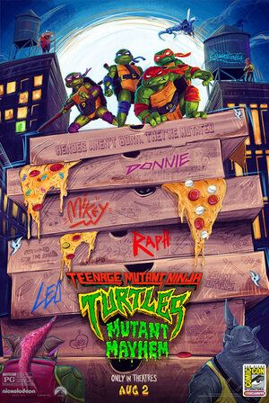 Черепашки-ниндзя: Погром мутантов || Teenage Mutant Ninja Turtles: Mutant Mayhem (2023)
