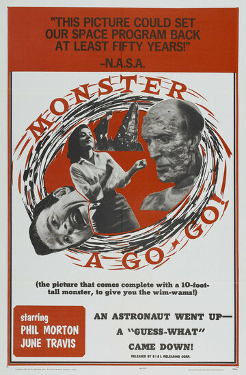 Безудержный монстр || Monster a-Go Go (1965)
