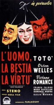 Человек, зверь и добродетель || L'uomo, la bestia e la virtù (1953)