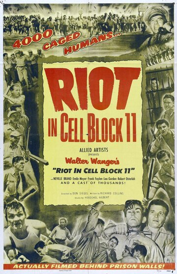 Бунт в тюремном блоке №11 || Riot in Cell Block 11 (1954)