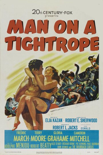 Человек на канате || Man on a Tightrope (1953)