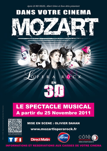 Моцарт. Рок-опера || Mozart l'opéra Rock 3D (2011)