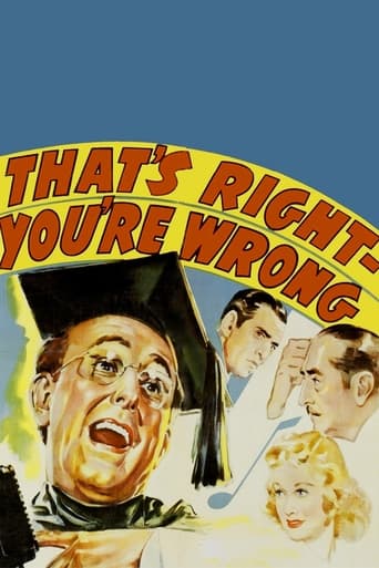 Всё верно – вы неправы || That's Right - You're Wrong (1939)