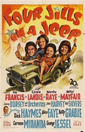 Четыре девушки в джипе || Four Jills in a Jeep (1944)