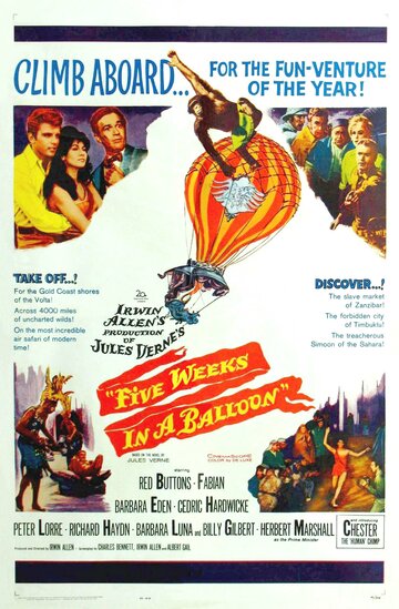 Пять недель на воздушном шаре || Five Weeks in a Balloon (1962)