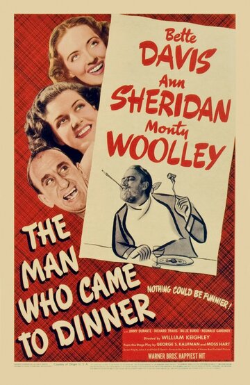 Человек, который пришел к обеду || The Man Who Came to Dinner (1942)