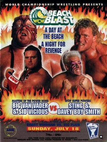 WCW Пляжный взрыв || WCW Beach Blast (1993)