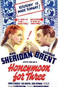 Медовый месяц на троих || Honeymoon for Three (1941)