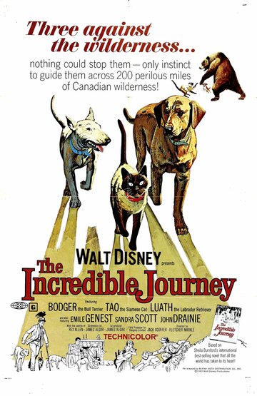 Невероятное путешествие || The Incredible Journey (1963)