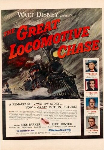 Крутой маршрут || The Great Locomotive Chase (1956)