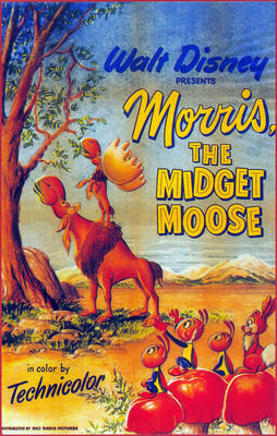 Моррис, карлик-лось || Morris the Midget Moose (1950)