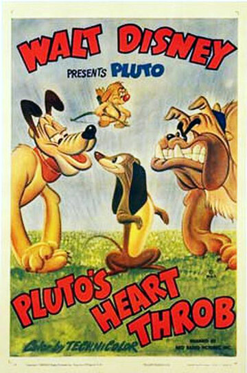 Сердечное беспокойство Плуто || Pluto's Heart Throb (1950)