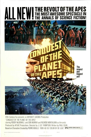 Завоевание планеты обезьян || Conquest of the Planet of the Apes (1972)