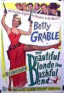Прекрасная блондинка из Бэшфул Бенд || The Beautiful Blonde from Bashful Bend (1949)