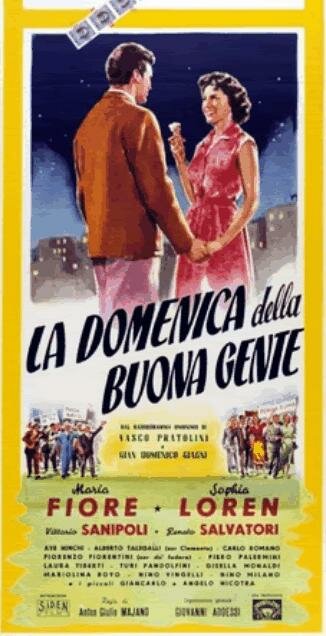 Воскресный день добрых людей || La domenica della buona gente (1953)