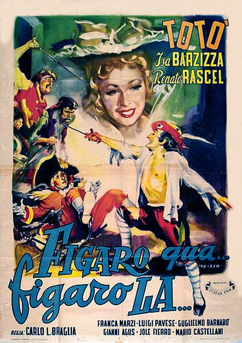 Фигаро здесь, Фигаро там || Figaro qua, Figaro là (1950)