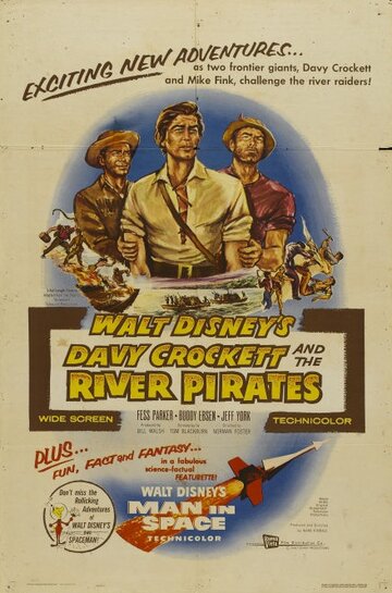 Дэви Крокетт и речные пираты || Davy Crockett and the River Pirates (1956)