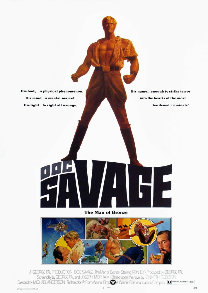 Док Сэвэдж: Человек из бронзы || Doc Savage: The Man of Bronze (1975)