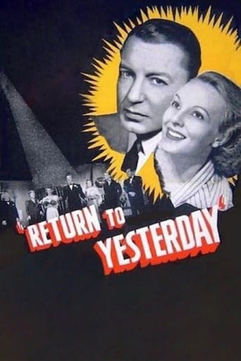 Return to Yesterday (1940)
