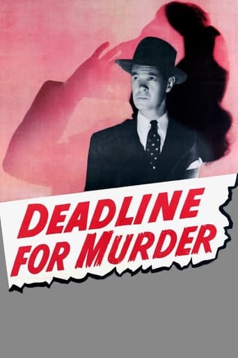 Deadline for Murder (1946)