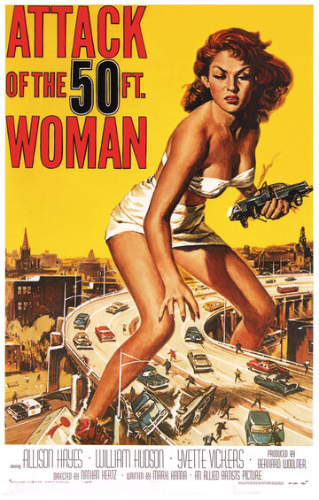 Атака 50-футовой женщины || Attack of the 50 Foot Woman (1958)