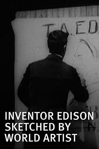 Изобретатель Эдисон, изображающий «мирового» художника (1896)